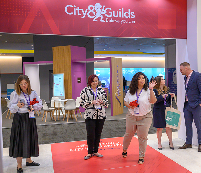 City & guilds stand at atc